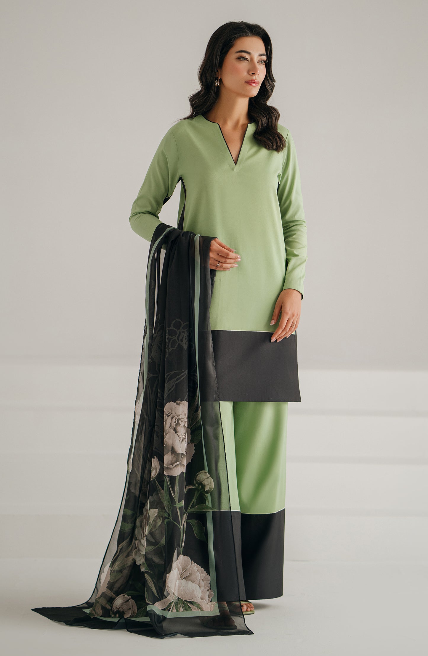 Luxury silk dupatta for festive wear