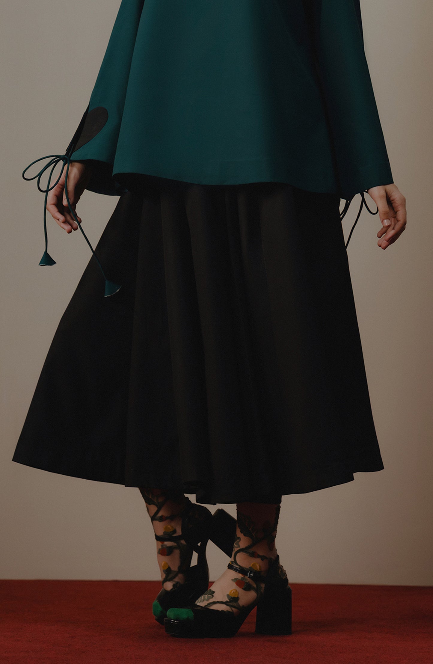 modest lounge outfit