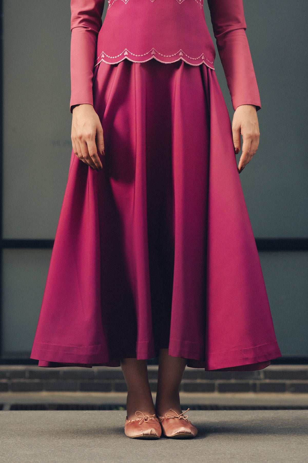 Fuchsia Hem