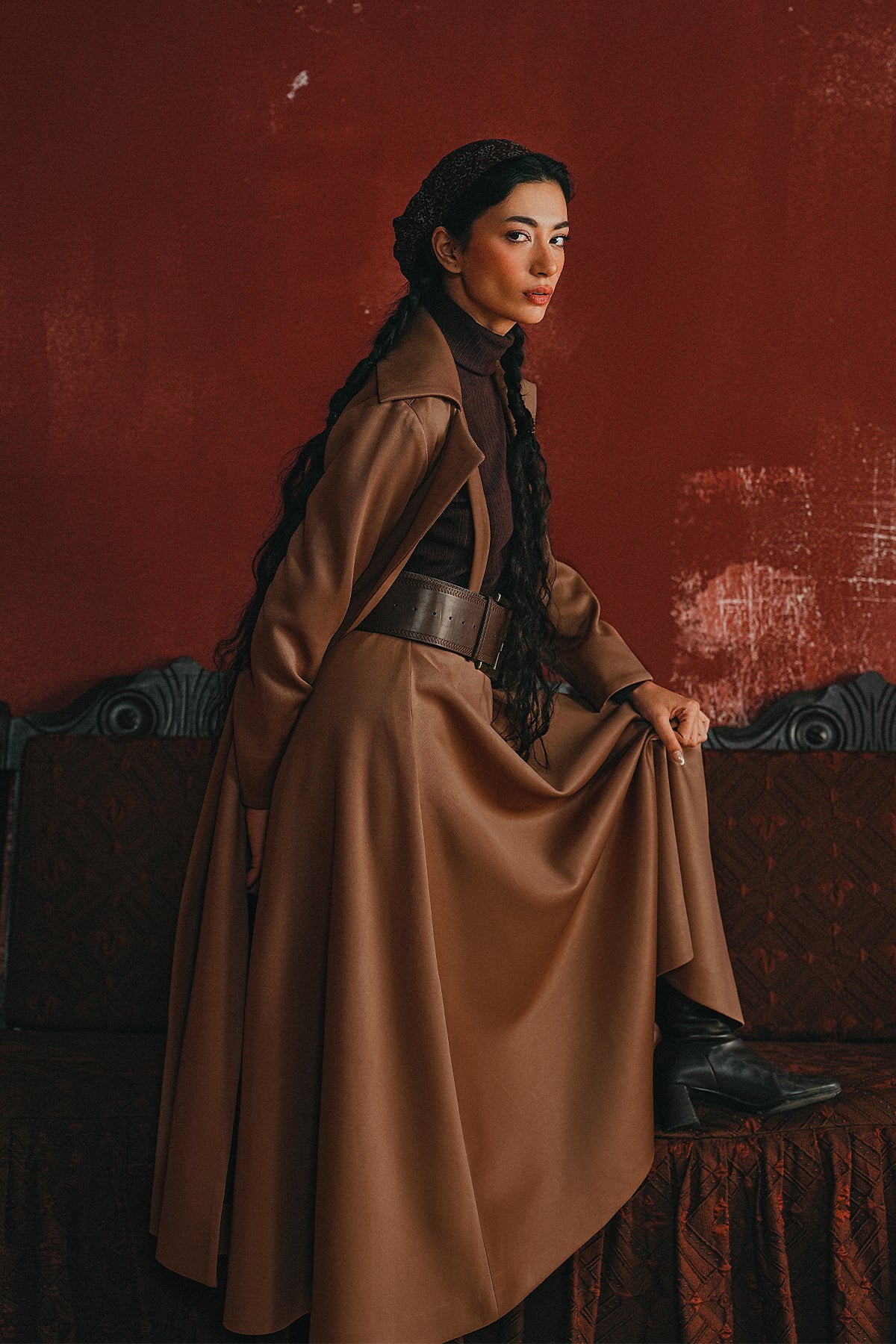 Desert Drape Coat